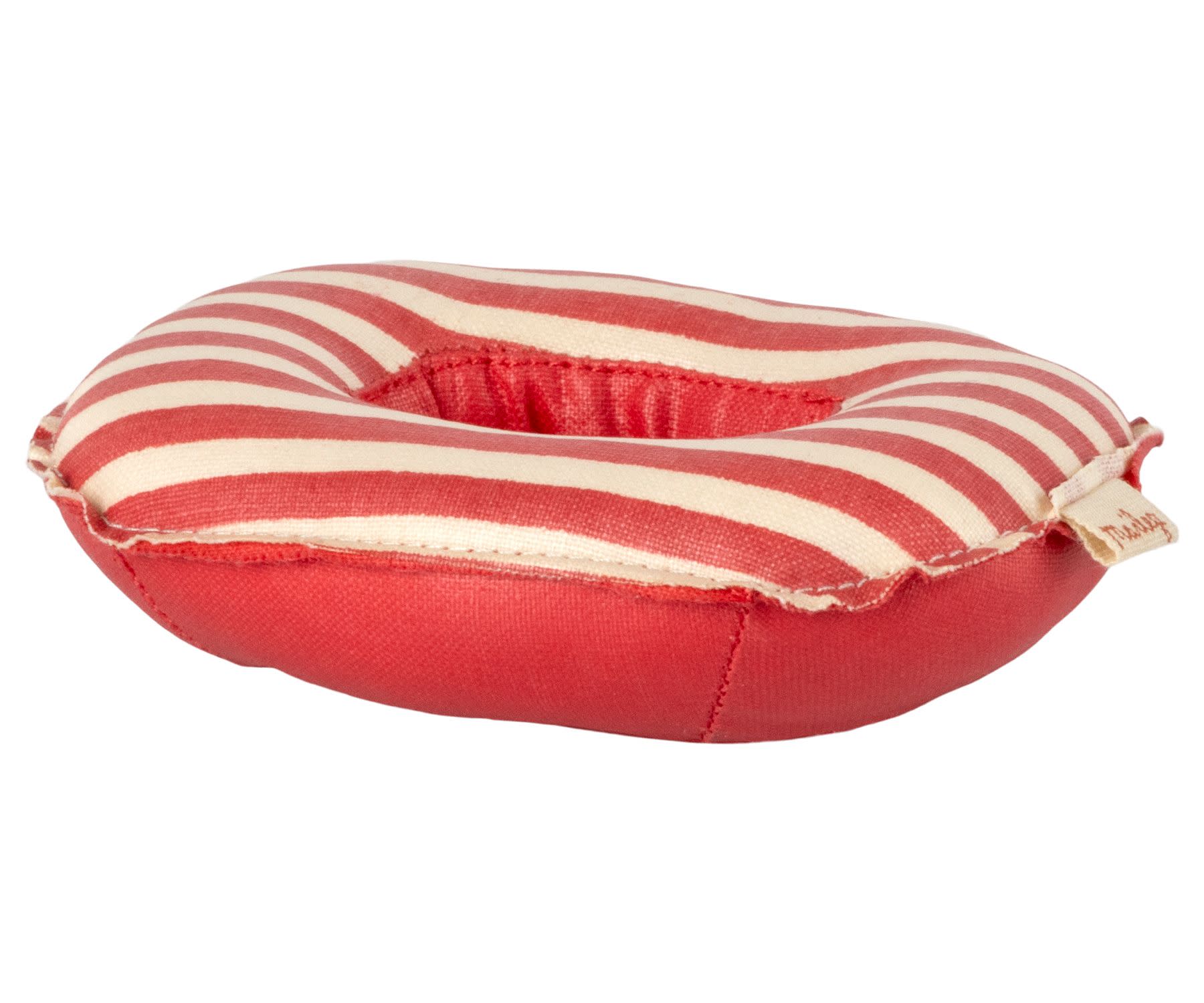 Maileg Red Stripe Rubber Boat for Small Mouse