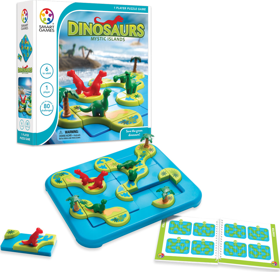 SmartGames Dinosaurs - Mystic Islands