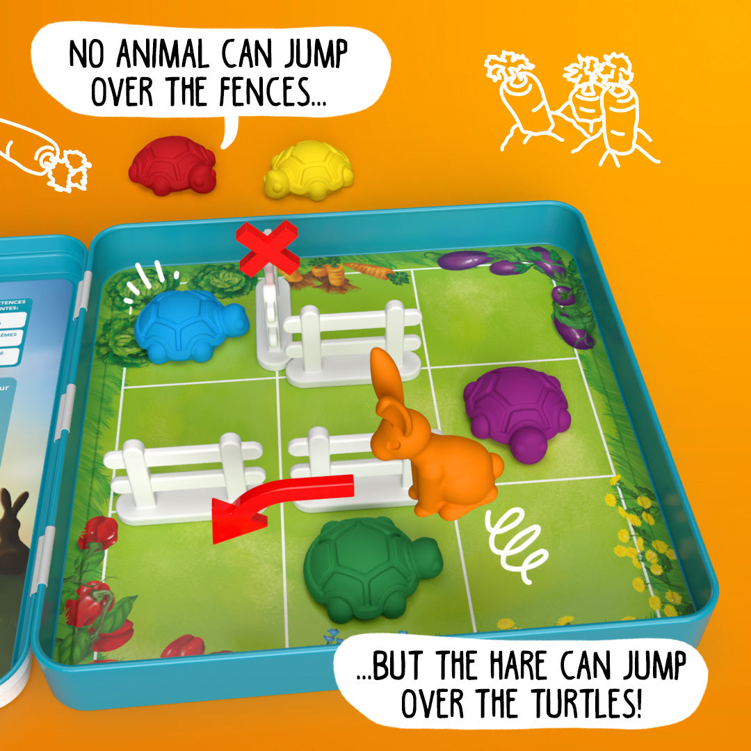 Turtle Command Game Turtle Tactics Magnetic Logic Game — Piccolo Mondo Toys