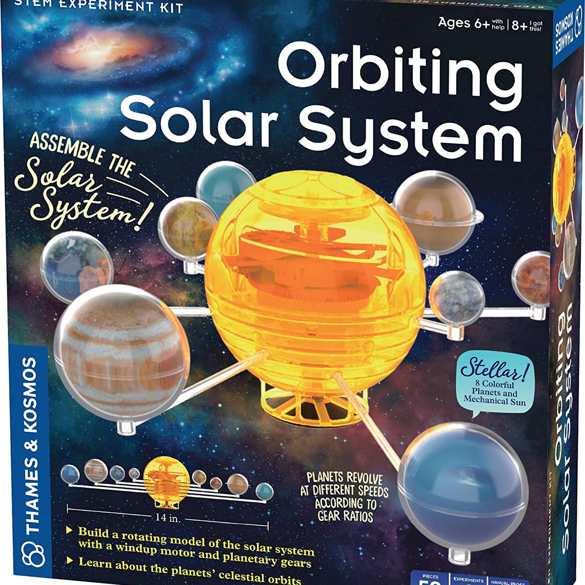 Rotatable System Rotating Planets Mobile
