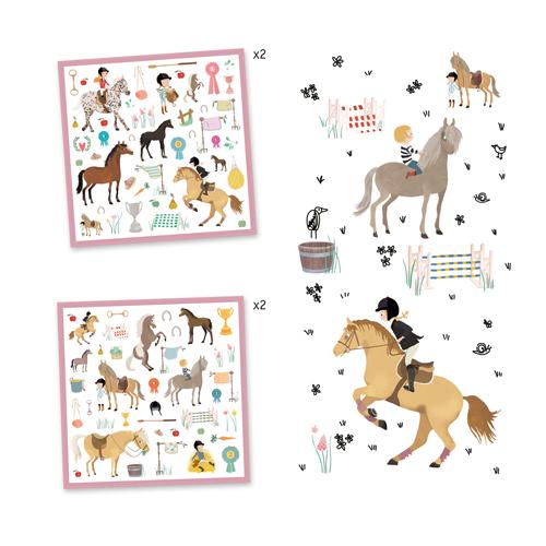 Horse Stickers Djeco