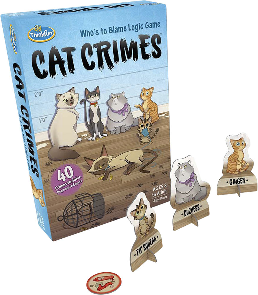 Cat Crimes Logic Game
