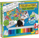 Color and Find Map Posters: USA and World
