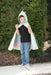 Reversible Rainbow Unicorn Dragon Cape - Size 5/6