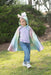 Reversible Rainbow Unicorn Dragon Cape - Size 5/6