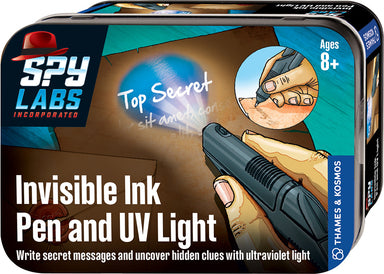 Invisible Ink Pen Secret Pen Invisible Writing Spy Pen With Ultraviolet  Detector (6 Pieces)