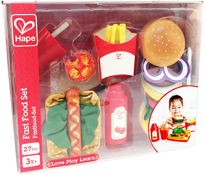 Fast Food Play Set Piccolo Mondo Toys