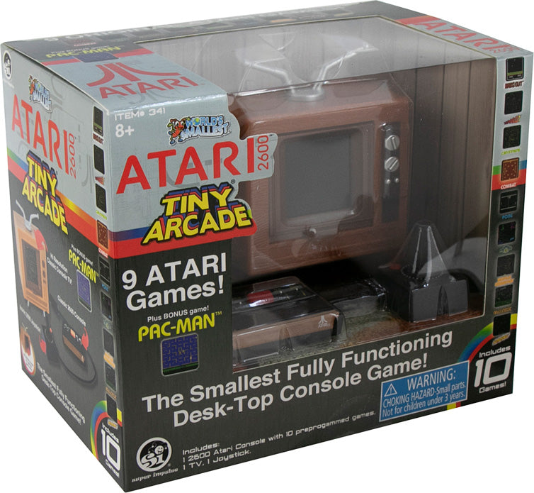 World's Smallest Atari 2600 Tiny Arcade — Piccolo Mondo Toys