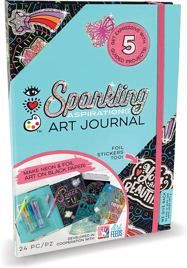 Sparkling Aspirations Art Journal