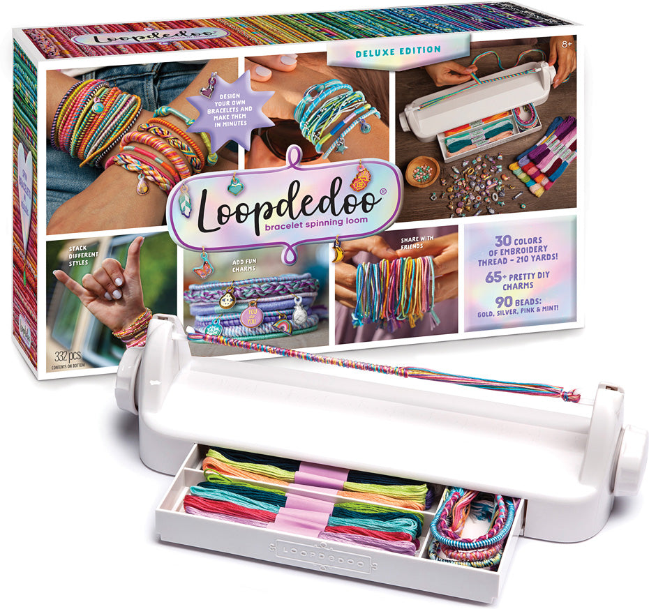 Loopdedoo Bracelet Spinning Loom Kit Deluxe — Piccolo Mondo Toys