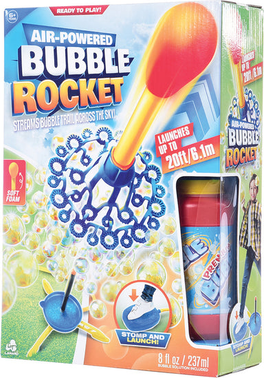 Air-Powered Bubble Rocket