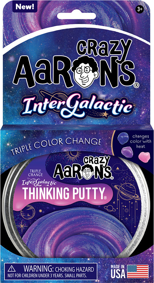 Intergalactic 4" Thinking Putty Tin