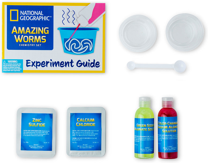 National Geographic Amazing Worms Chemistry Kit