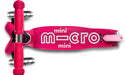 Micro Kickboard Mini Deluxe LED Scooter - Pink