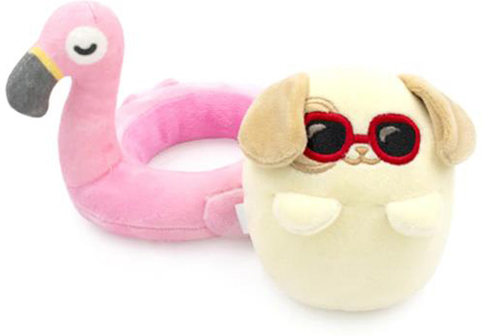 Anirollz Puppiroll in Flamingo Floatie