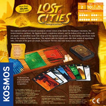 Lost Cities - Card Game - With 6th Expedition