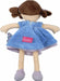 Pari Brown Hair with Blue & Purple Dress