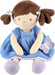 Pari Brown Hair with Blue & Purple Dress