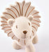 Lion Natural Organic Rubber Teether, Rattle & Bath Toy 