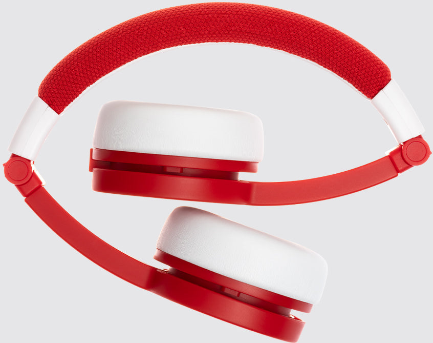 Headphones  Red