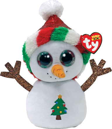 Misty the Christmas Snowman Beanie Boos