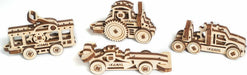 Ugears U-Fidgets Vehicles (4 Pcs)