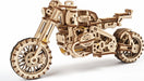 Ugears Motorcycle Scrambler Ugr-10 With Sidecar