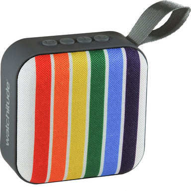 Rainbow Stripes - Jamm'D By Watchitude - Bluetooth Speaker