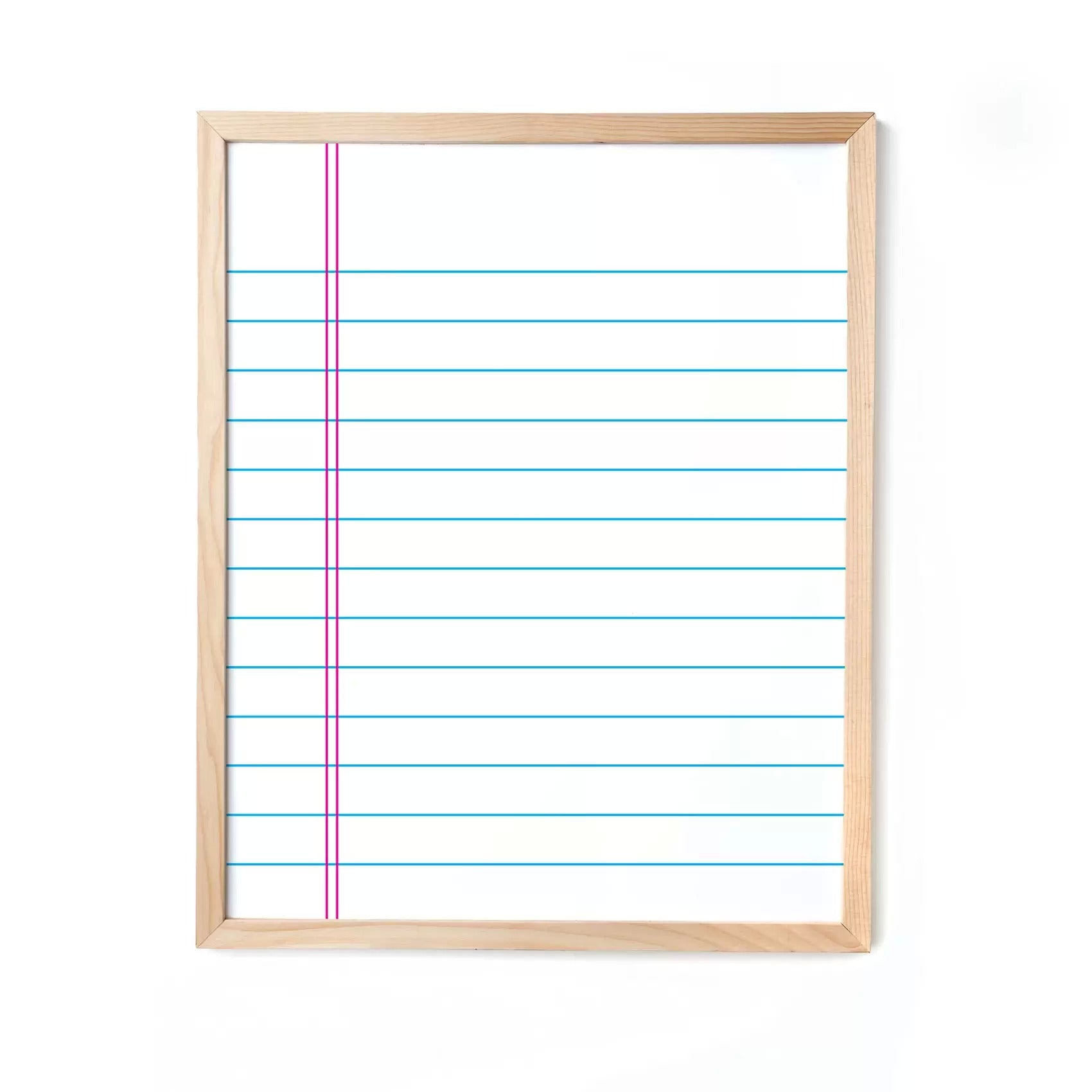 Lined White Noteboard 17 x 21